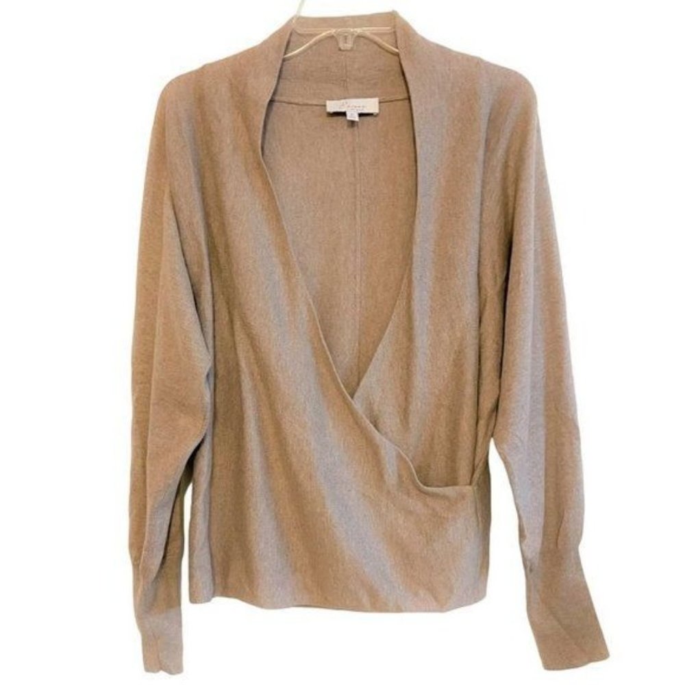 Encore by Idina Menzel Wrap Front Dolman Sweater MEDIUM (909)